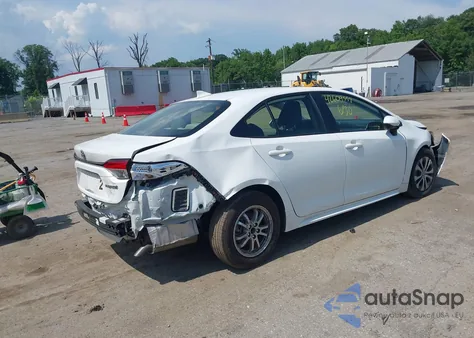 2022 Toyota Corolla Hybrid Le z USA, uszkodzony, nr VIN JTDEAMDE2N3004654
